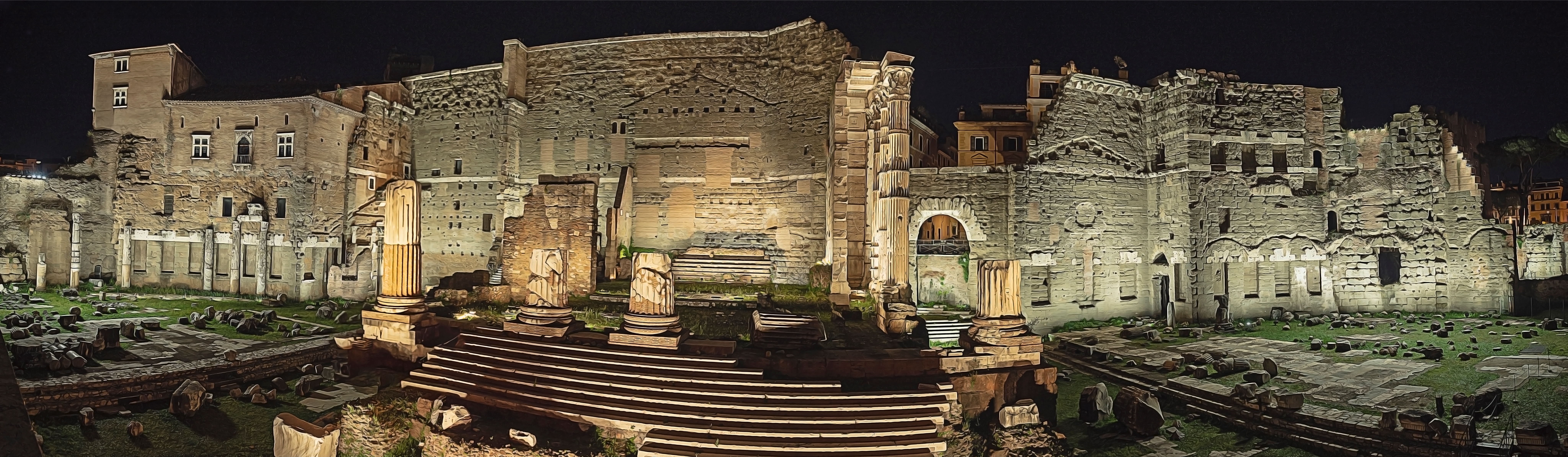Forum by Night